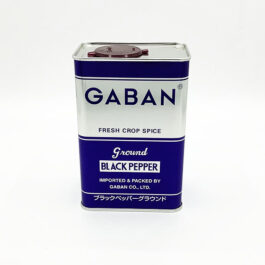 GABAN ブラックペッパーグラウンド 420g (角缶)